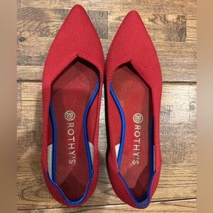 Rothy's Red Women's Flats
